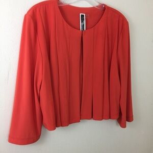 EUC JULIAN TAYLOR Jacket Hot Pink Jacket Sz. 14.